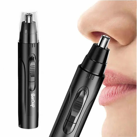 Black Electric Nose Hair Trimmer For Men And Women Available